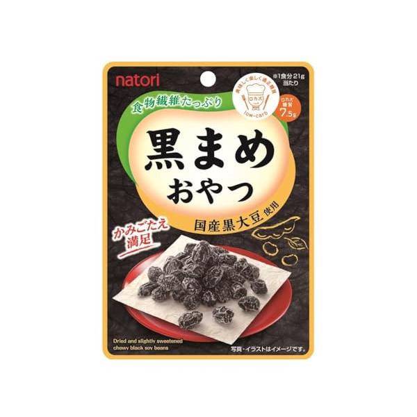 他サイト： なとり 黒まめおやつ 21g×10袋の商品画像