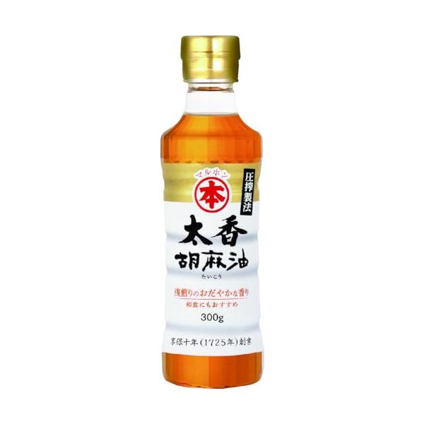 他サイト： マルホン 太香胡麻油ペット 300g ×2本の商品画像