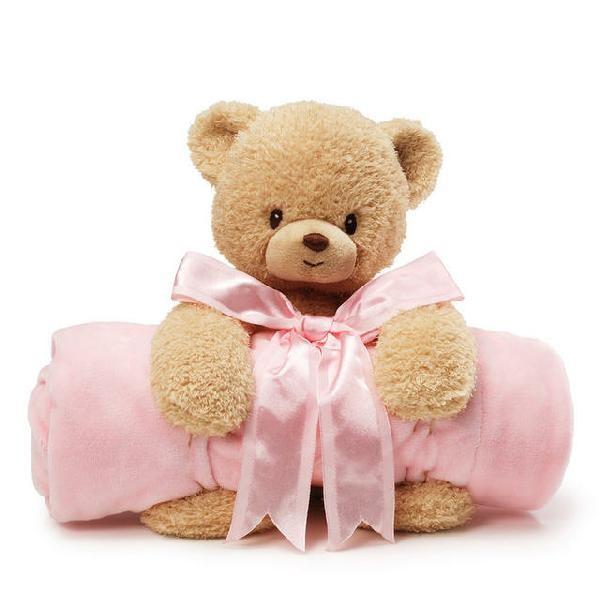 テディベア ピンクブランケットセット出産祝い 男の子ギフト 女の子ギフト ギフトにオススメ テディベア Gund ガンド 正規代理店 Renaissance Gift 通販 Yahoo ショッピング