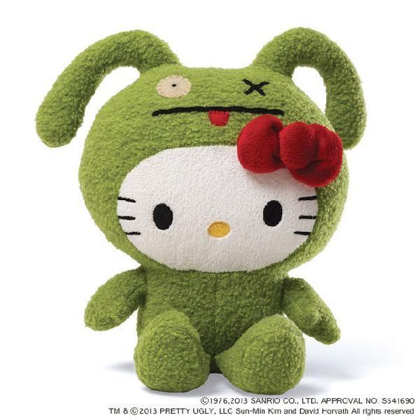 UGLYDOLL アグリードール ハローキティ グリーンGUND ガンド