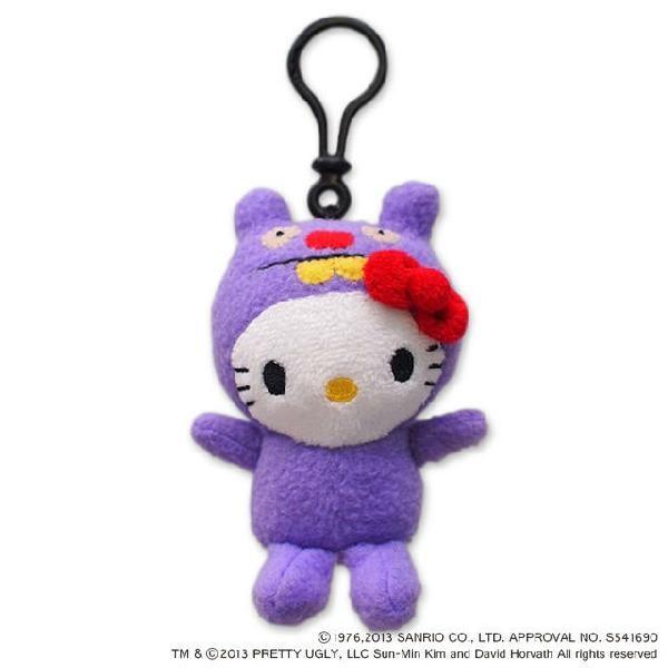 Uglydoll アグリードール ハローキティ キーホルダー バイオレットgund ガンドキャラクター ぬいぐるみ キーチェーン モンスター キティち Renaissance Gift 通販 Yahoo ショッピング