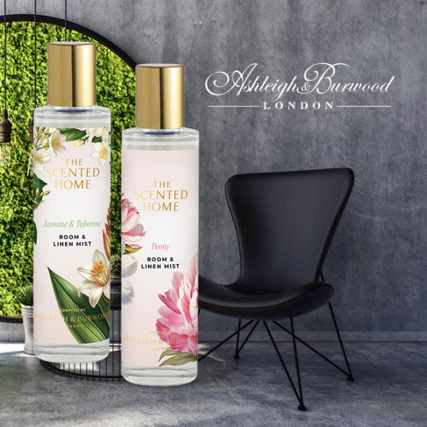 ルーム&リネンミスト 100ml アシュレイ＆バーウッド ashleigh&burwood フレグランス TheScentedHome アシュレイ＆バーウッド ルームスプレー
