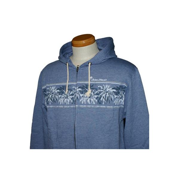 PIKO(ピコ)_メンズ_裏起毛_ジップパーカー【L／ネイビー(76