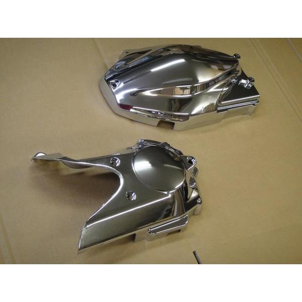 フォルツァ FORZA MF08 メッキ プーリーケースカバー 社外品 : レンカ