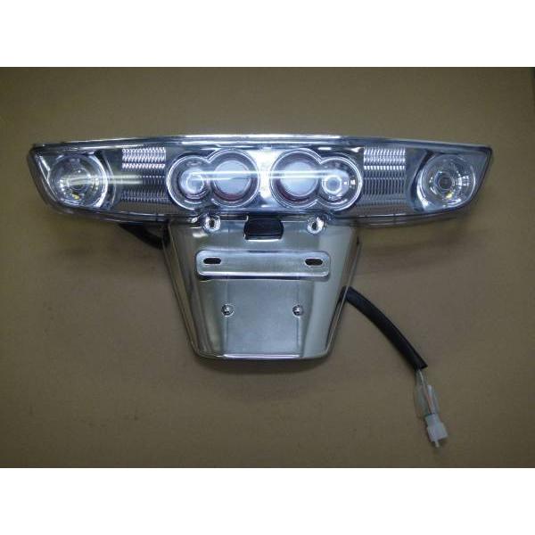 フュージョン　MF02 フュージョン MF02 Fusion メッキ ユーロタイプ クリア テール ランプ