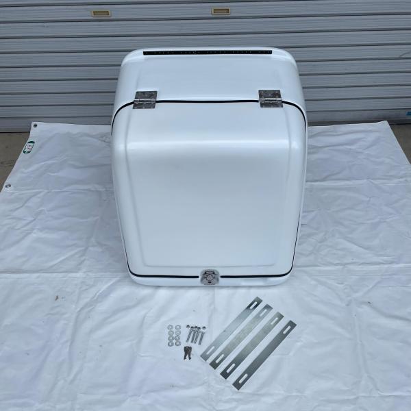 汎用品 宅配 デリバリー FRP製 リア ボックス BOX 艶あり白