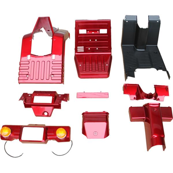 ジャイロX TD02 外装 インナー セット カウル11点セット ワイン