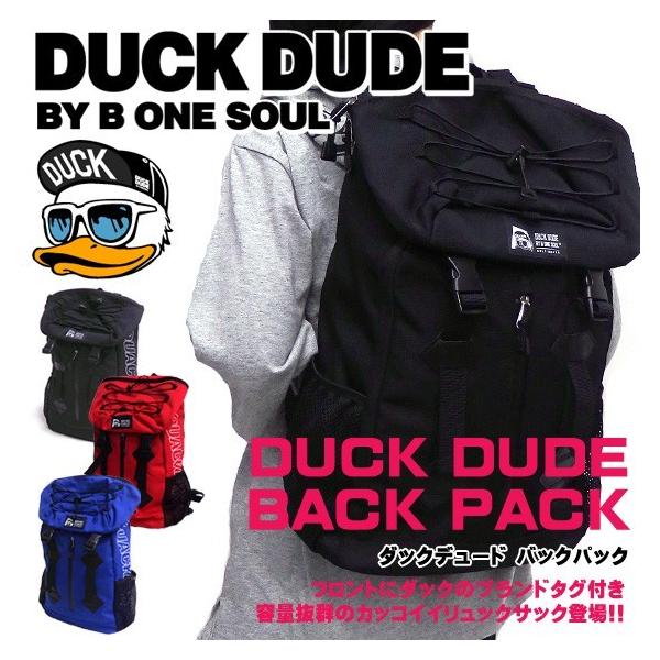 DUCK DUDE バックパック ダックデュード リュックサック フラップ 