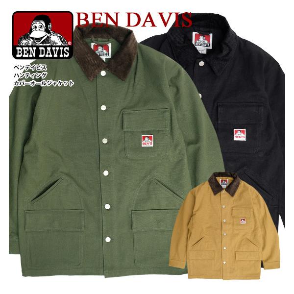 BEN DAVIS ベンデイビス カバーオール ワークジャケット BEN DAVIS（ベンデイビス） カバーオール ハンティング カバーオール
