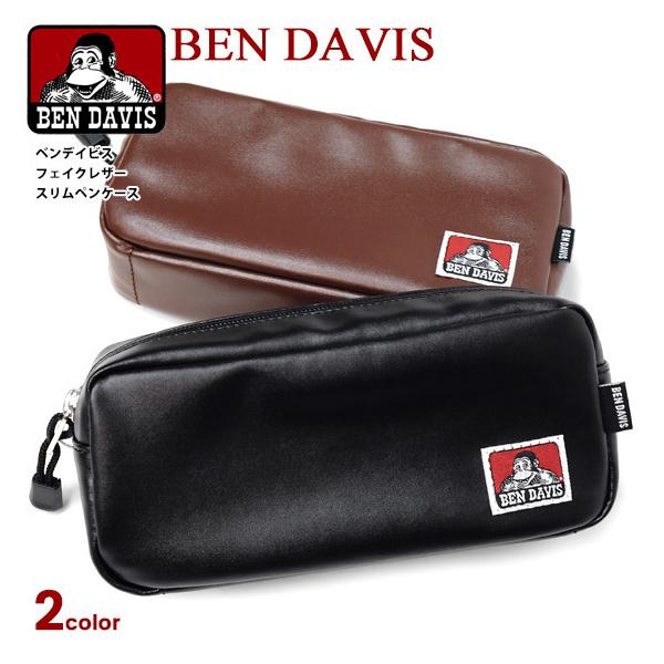 BEN DAVIS ペンケース ベンデイビス ゴリラアイコン ブランドタグ
