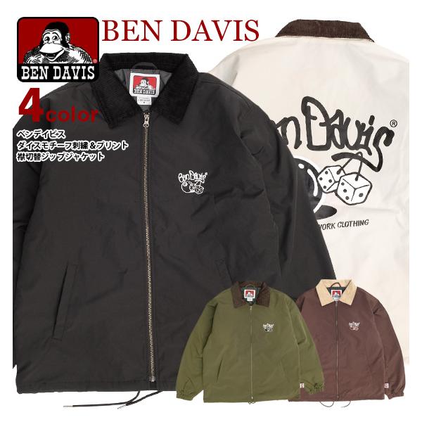 BEN DAVIS（ベンデイビス） ジャケット 2023 コーデュロイ 襟切替