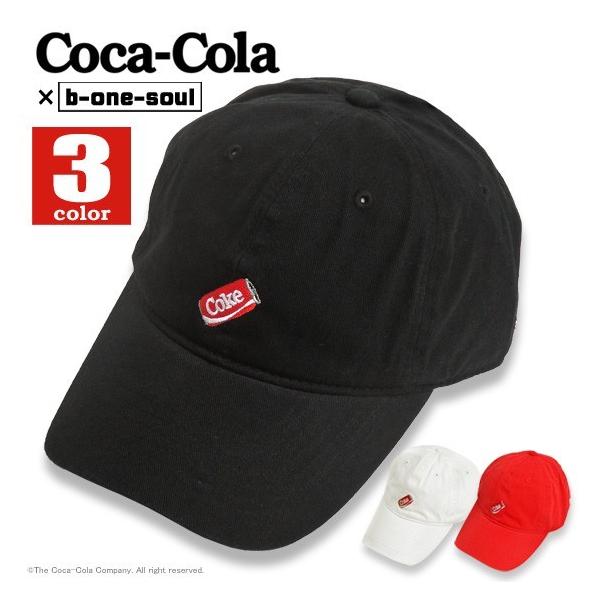 コカ・コーラ キャップ Coca-Cola ローキャップ b-one-soul コラボ