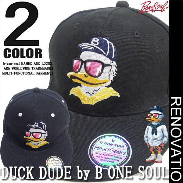 b-one-soul 帽子 DUCK DUDE メンズ ベースボールキャップ HAT-001 :hat-001:RENOVATIO 通販  
