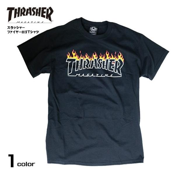 THRASHER（スラッシャー） THRASHER Tシャツ Scorched Outline T-SHIRT
