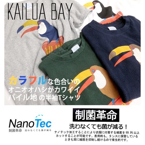 Kailua Bay Tシャツ カイルアベイtシャツ メンズtシャツ オニオオハシのプリントがカワイイ タオル地 ナノテックtシャツ Tss 215 Buyee Buyee 日本の通販商品 オークションの代理入札 代理購入