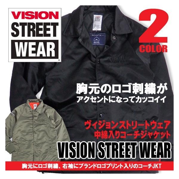 VISION STREET WEAR（ヴィジョンストリートウェア） 中綿 コーチ 