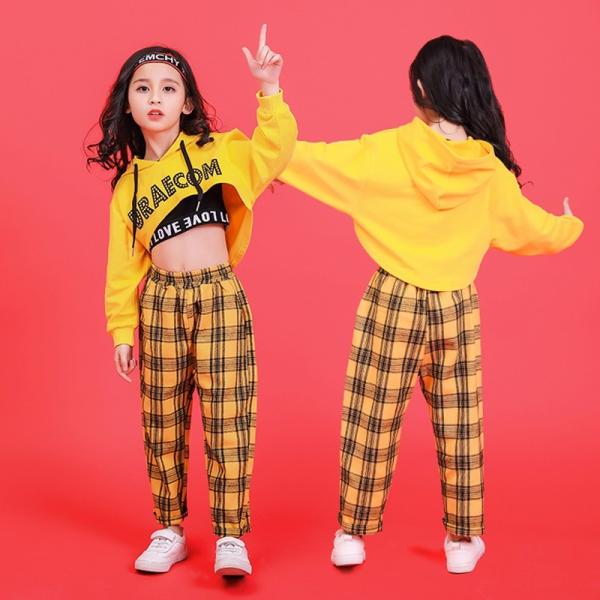 ダンスパンツ キッズ ダンス衣装 ヒップホップ キッズ ダンス 衣装 黄色 イエロー チェック柄パンツ ロングパンツ ボトムス ギンガムチェック Buyee Buyee Japanese Proxy Service Buy From Japan Bot Online