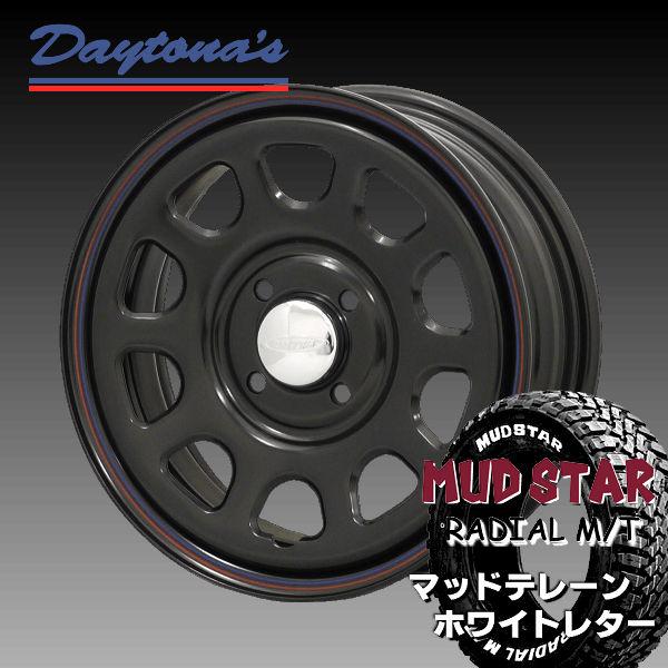 MUDSTAR 送料無料 155/65R13 マッドスターM/T ホワイトレター  