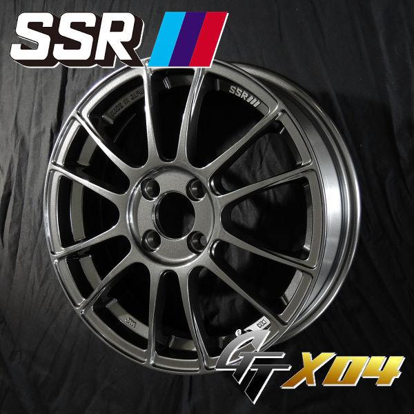 SSR 送料無料 コペン ハスラー 等 SSR GTX04 ダークガンメタ 165/50R16 