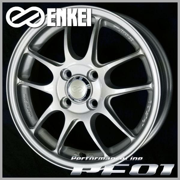 ENKEI 送料無料 エンケイ パフォーマンスライン PF01 シルバー 16 
