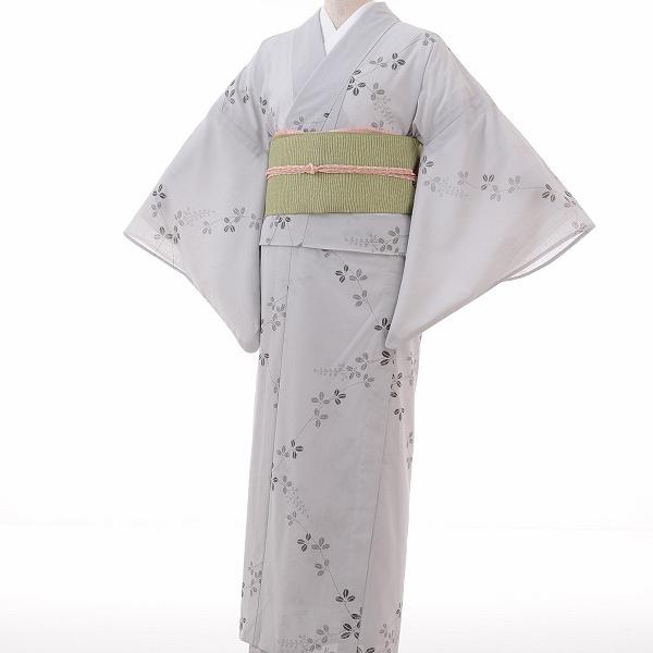 D310 夏着物　訪問着　萩　紋紗　正絹　未使用極美品 D310 夏着物 訪問着 萩 紋紗 正絹 未使用極美品