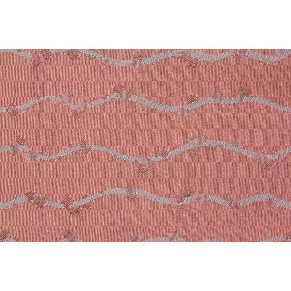 ピンク地　立涌文　波文　横縞（ストライプ）