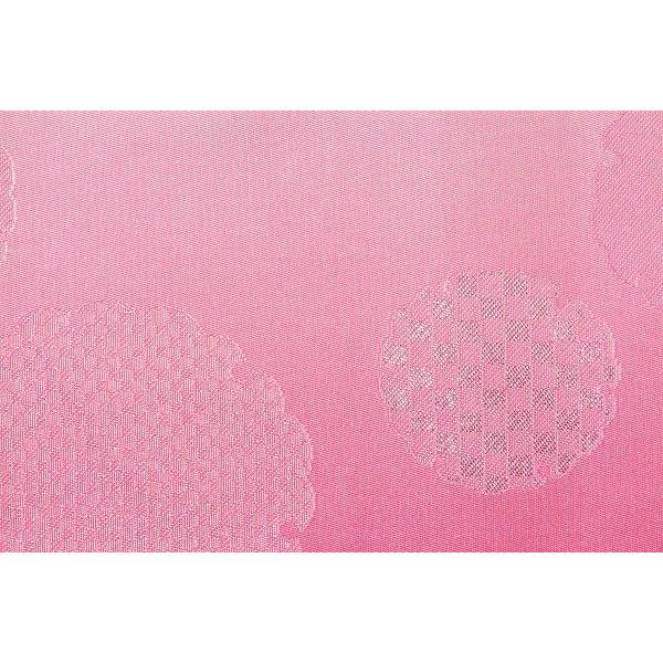 【夏物・浴衣用】<br>淡ピンク　雪輪　ラメ