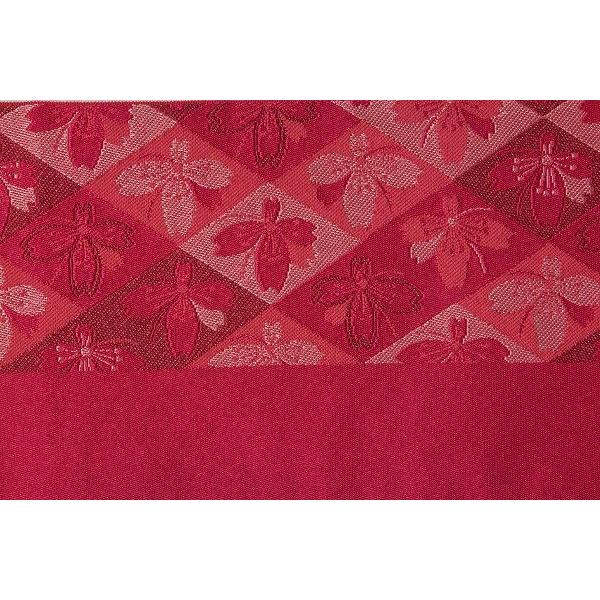 赤 赤ピンク　マゼンタ　花菱　文庫結び