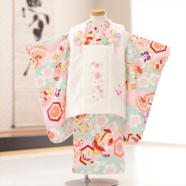 七五三 子供用着物 七五三 7歳 四つ身着物フルセット ブランド Shikibu Roman 式部