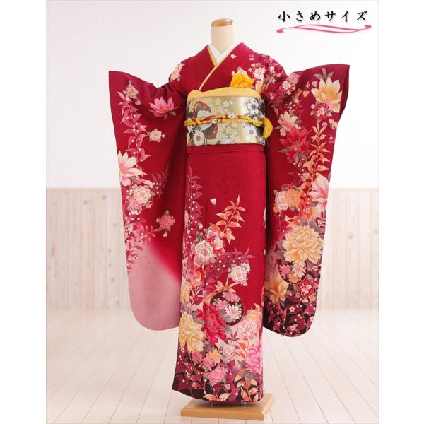 小さいサイズ 成人式 振袖レンタル 1月 お正月 fb1400ss 振り袖 着物