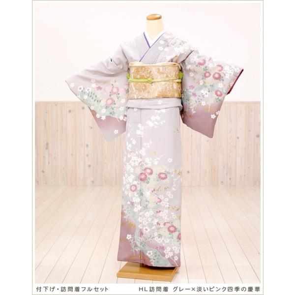 訪問着レンタル 結婚式 卒業式 入学式 七五三 hw1176 着物レンタル