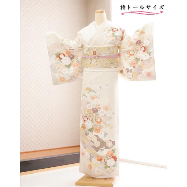 高身長 スーパートールサイズ 訪問着レンタル hw1682t 卒業式 母 着物