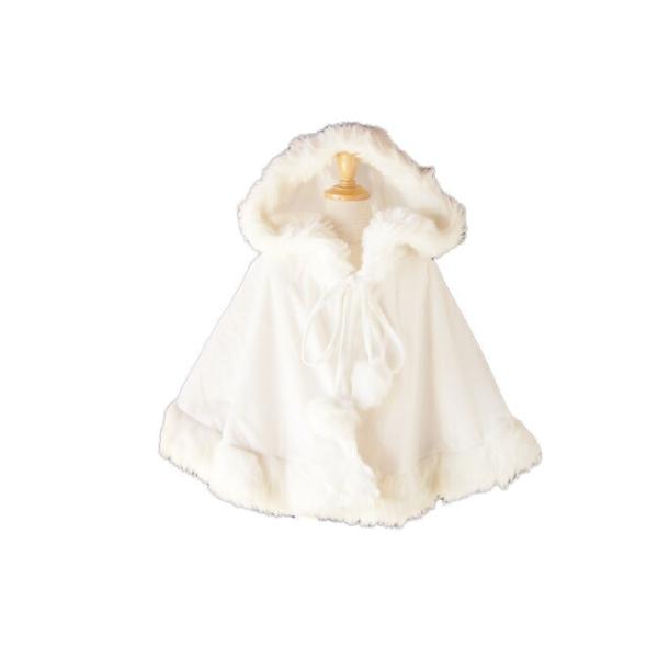 空き状況は「すべて見る」を押してチェック！薄手の起毛生地とふわふわの白いファーがとっても可愛いケープです。大き目のボンボンがポイントです♪●当商品のみをレンタルの場合は【往復送料・1,650円（税込）】となっております。※他の「往復送料無料...