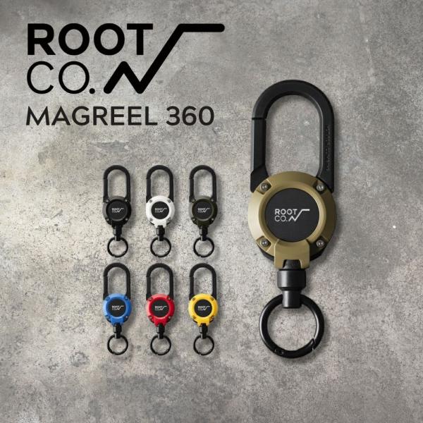 ROOT CO. ルート GRAVITY MAG REEL マグネット内蔵型リールカラビナ