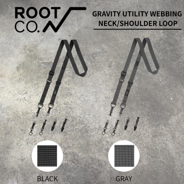 ROOT CO.が提案する、ユーティリティー性に優れたオリジナルのスマホショルダーストラップ。アウトドアにも街使いにも馴染むミニマルなデザインで、手ぶら行動を快適にサポートします。長さ調節が可能で、ショルダーストラップ／ネックストラップの2...