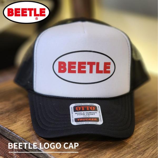 OCEAN BEETLE LOGO CAP オーシャンビートル ロゴキャップ メッシュキャップ シンプル アメリカン