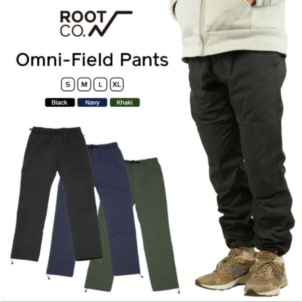 ルート コー PLAY Omni-Field Pants（2021）ドローコード付きアウトドアロングパンツ テーパードシルエット アウトドアパンツ