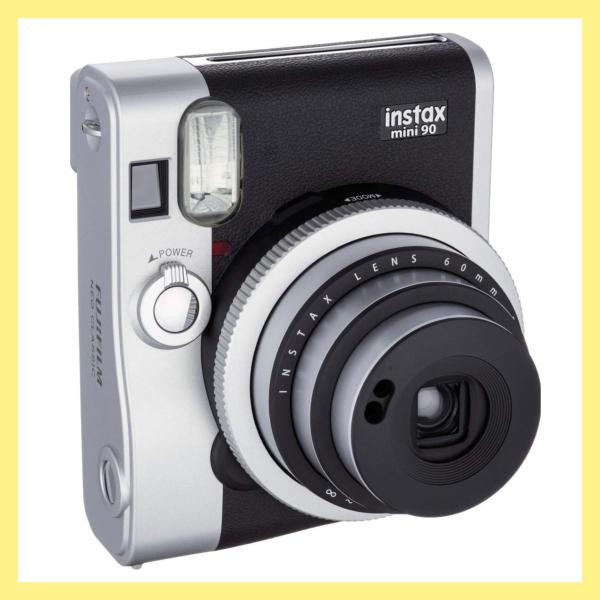 FUJIFILM インスタントカメラ instax mini 90 ブラック チェキ FUJIFILM インスタントカメラ instax mini 90 ブラック チェキ