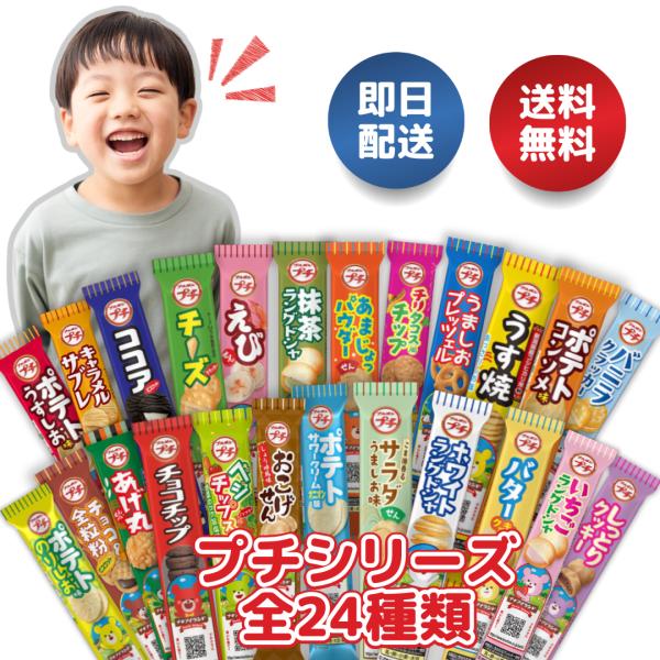 ブルボン プチシリーズ 詰め合わせ 24種 お菓子 ミニサイズ チョコチップ チーズ プチポテト アソート