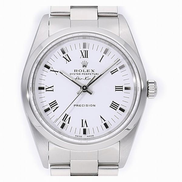 エアキング [中古]ロレックス オイスター パーペチュアル ホワイト