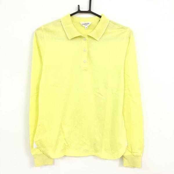 10%OFF価格／LANVIN SPORT ランバンスポール 長袖ポロシャツ ライト