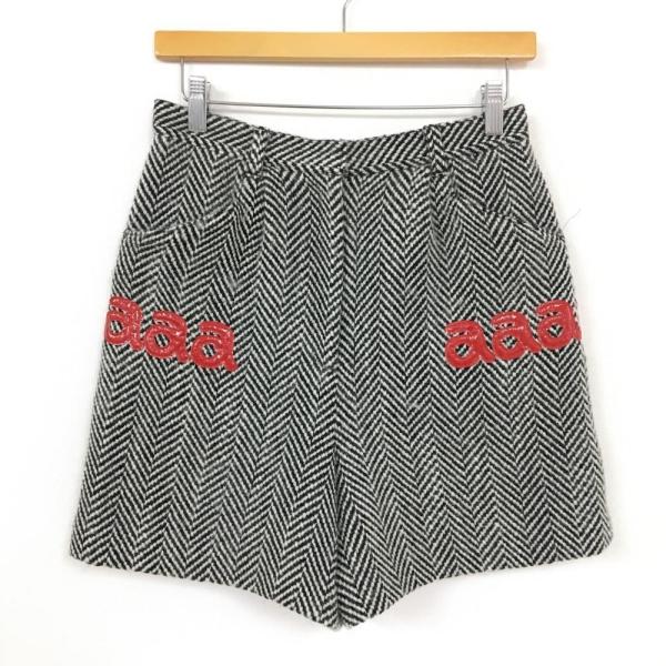 ☆SALE60%OFF☆【美品】archivio アルチビオ キュロットスカート 黒×白