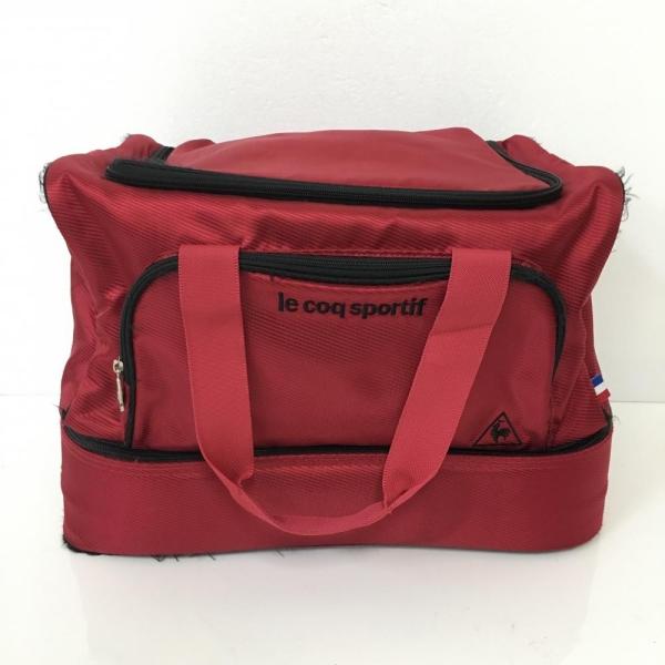 le coq sportif ルコックスポルティフ 二層式 ボストンバッグ ルコックスポルティフ ゴルフ le coq sportif golf 二層式 観音開き