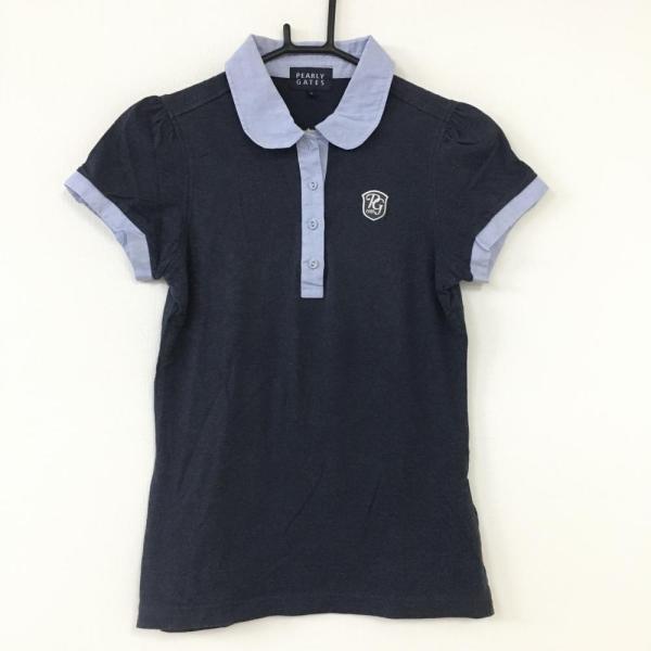 ☆40%OFF価格☆PEARLY GATES パーリーゲイツ 半袖ポロシャツ ダーク