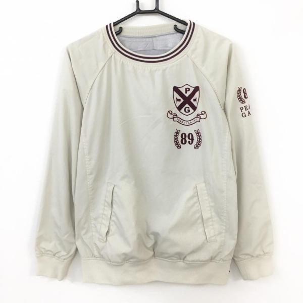 PEARLY GATES パーリーゲイツ スニード ブルゾン ベージュ×ボルドー