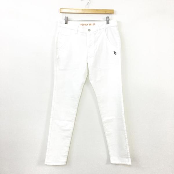 超美品】PEARLY GATES パーリーゲイツ ストレッチパンツ 白 30周年 PG