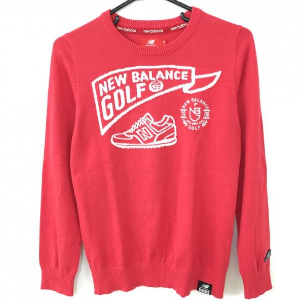 15%OFF価格／(超美品)New Balance ニューバランス 長袖ニットセーター