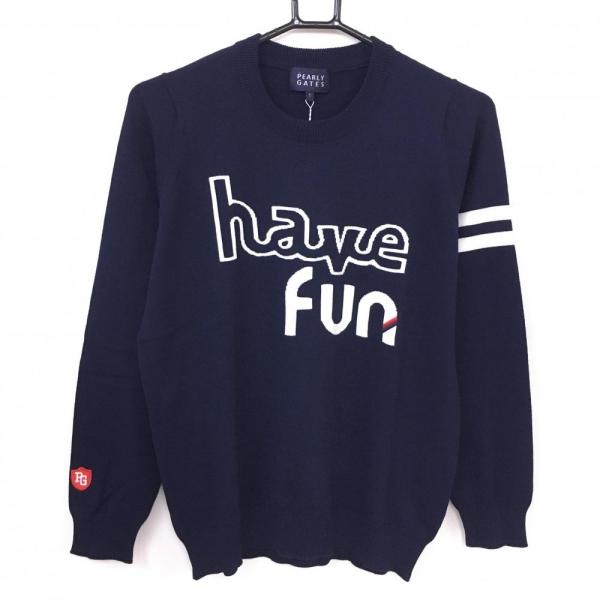 美品　PEARLY GATES 長袖ニット5 新品】65％OFF〜PEARLY GATES パーリーゲイツ 長袖ニット
