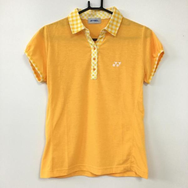 YONEX 美品 Lサイズ 半袖ゲームシャツ ホワイト ポロシャツ