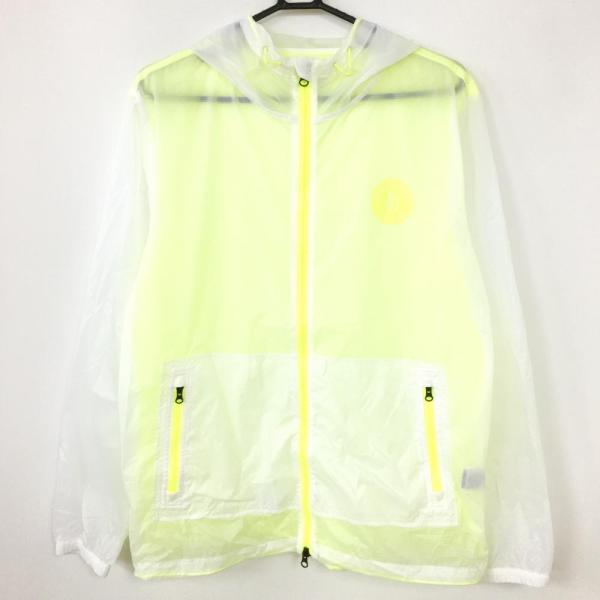 Jack Bunny ‼︎ ナイロンパーカー・ジャケット　超美品‼︎ 超美品】Jack Bunny ジャックバニー ナイロンパーカー 白×蛍光イエロー